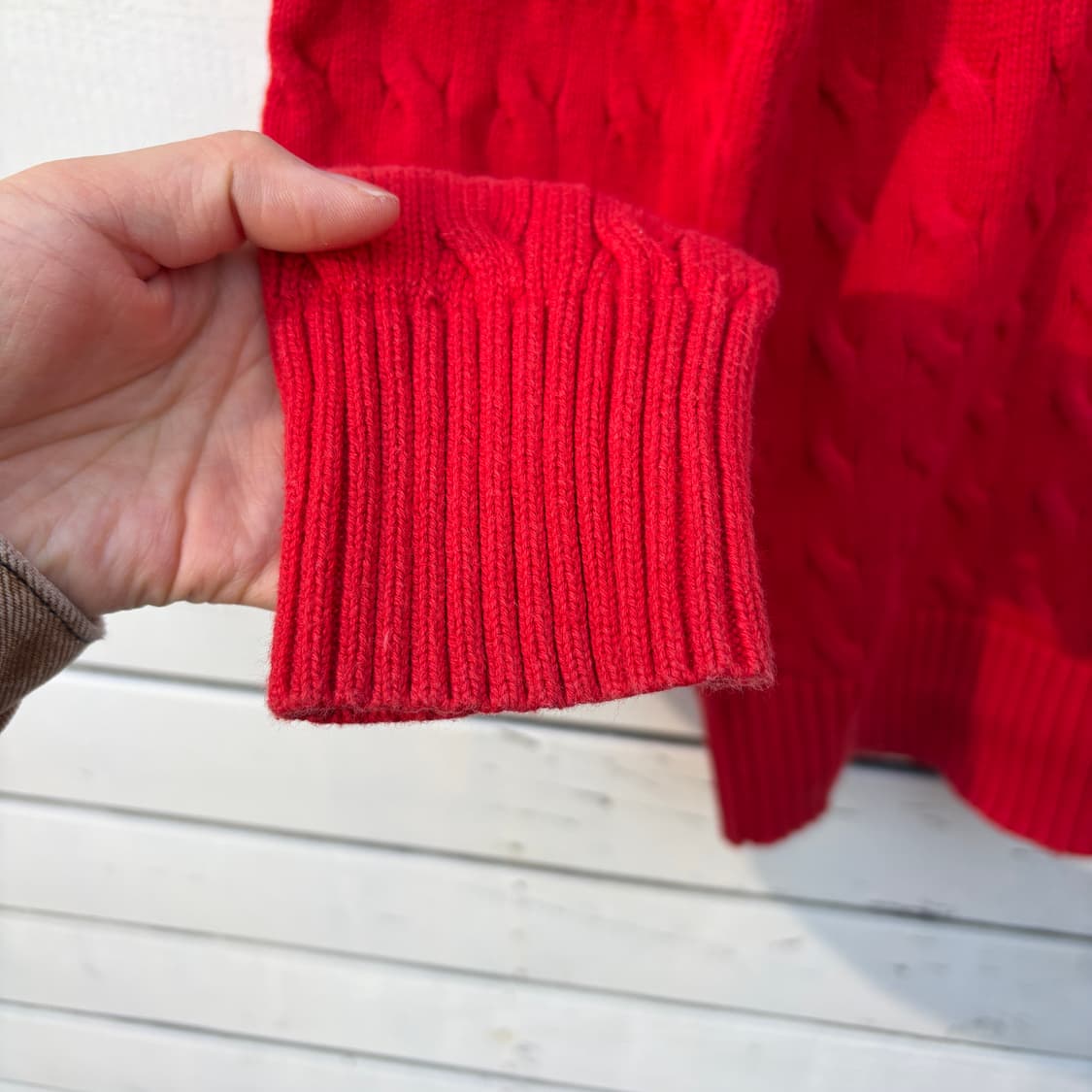 Polo 폴로 케이블 꽈배기 니트 상품이미지5