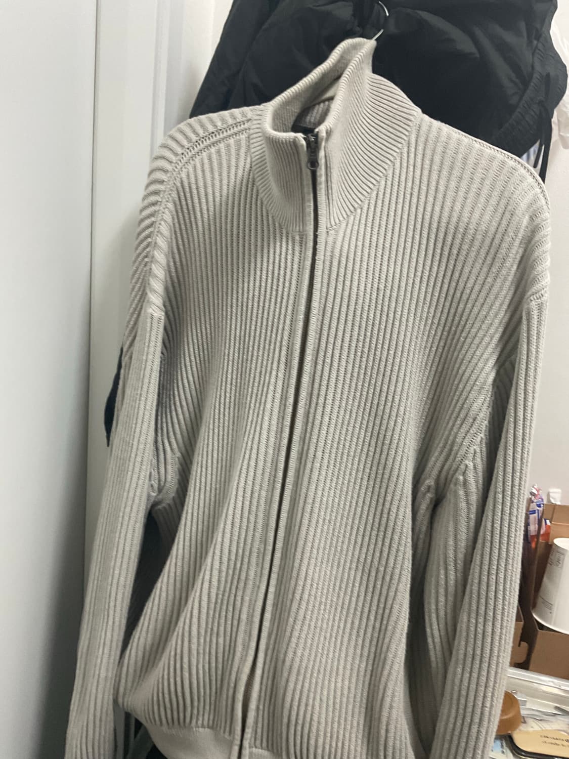 디스이즈네버댓 니트집업 가디건 상품이미지1