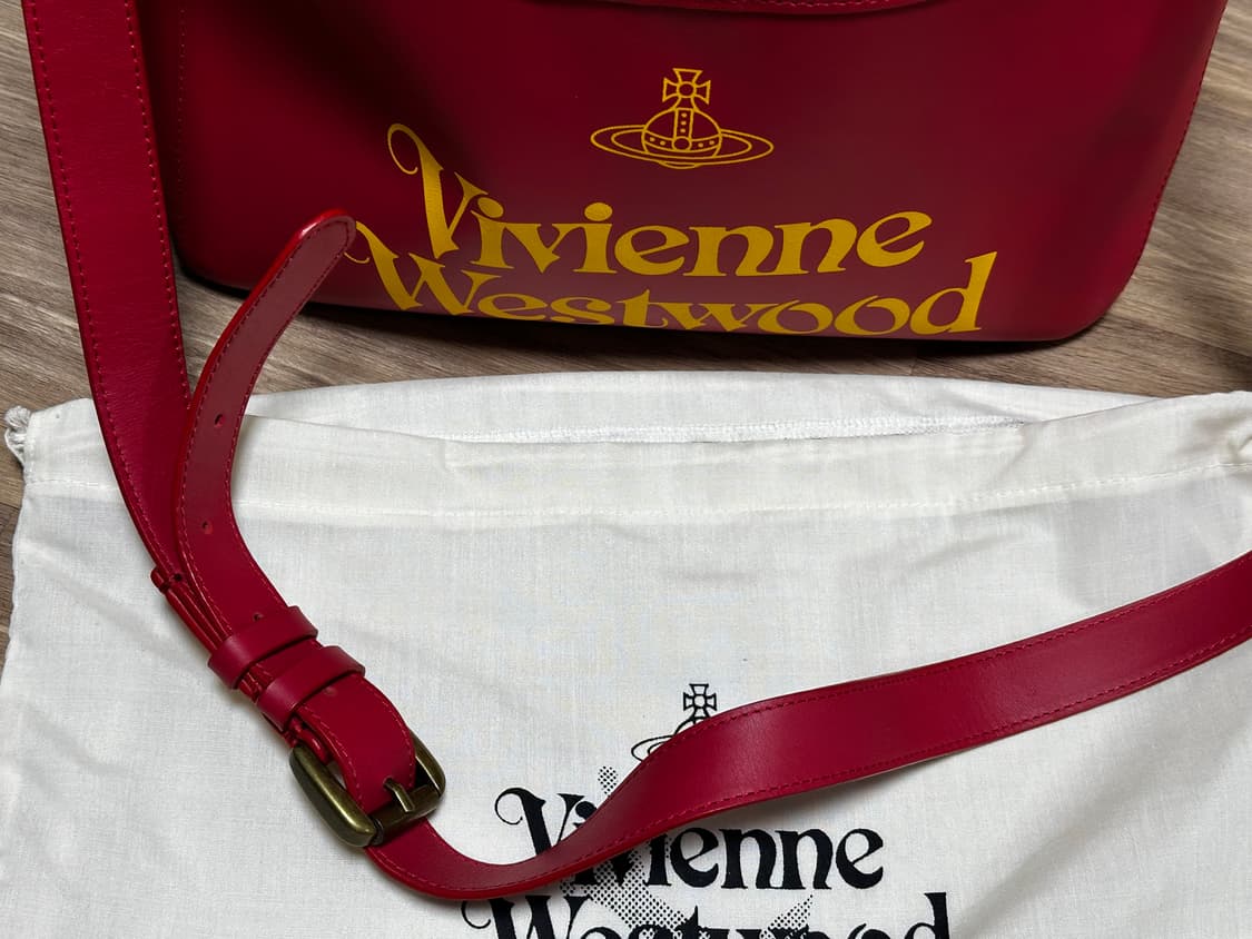 비비안 웨스트우드 레드 캐리클러치백 상품이미지7