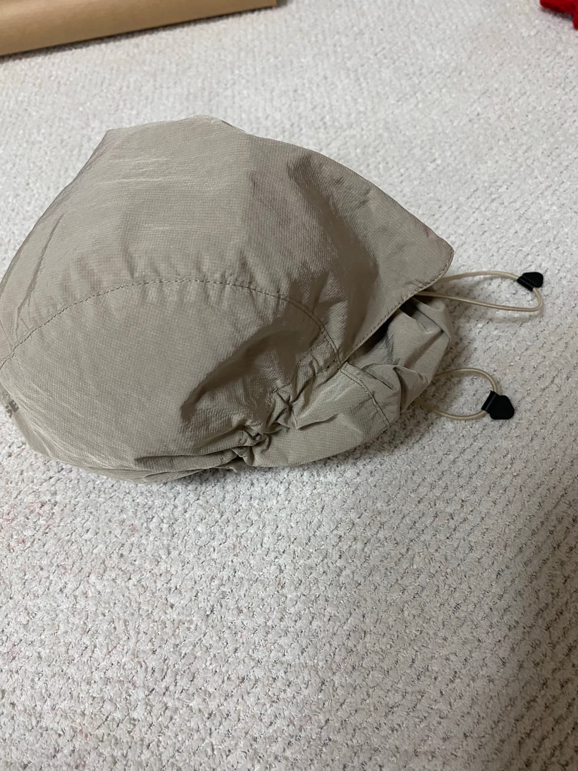 혜인서 셔링캡 베이지 색상 상품이미지3