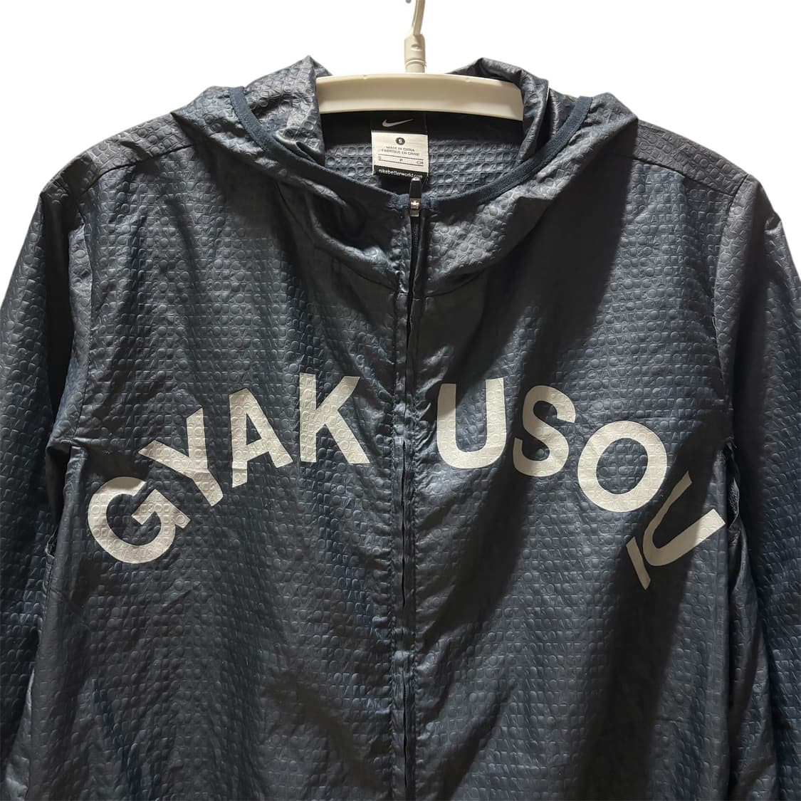 [S] 갸쿠소우 15SS 엠보싱 원단 윈드브레이커 상품이미지2