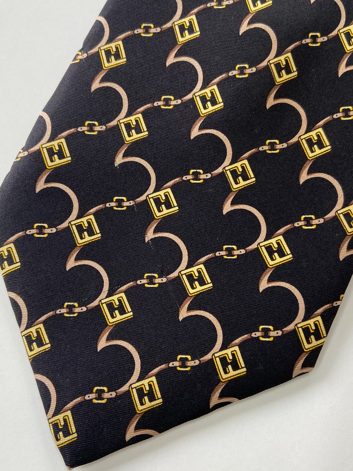 펜디 (FENDI) FF 모노그램 정품 명품 넥타이 상품이미지8