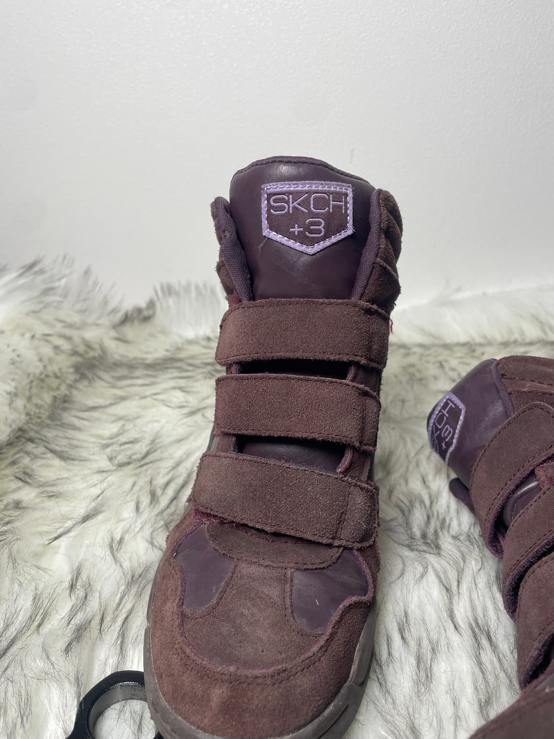 스케쳐스 브라운 웨지힐 스니커즈 상품이미지5