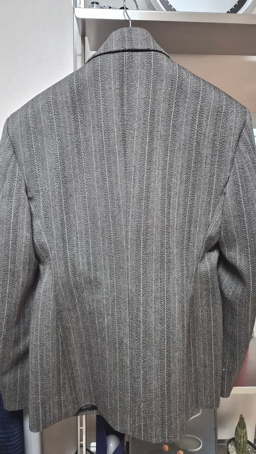 렉토 24fw 헤링본브렁큰 더블 브레스티드 자켓 M 상품이미지4