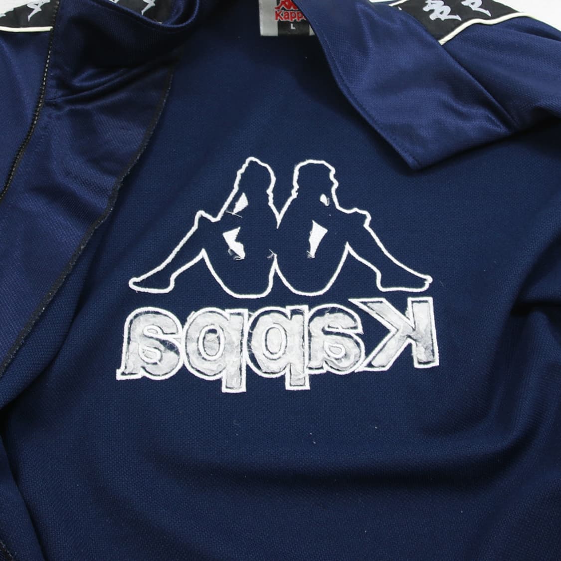 (착용컷) Kappa 올드스쿨 트랙 자켓 (남성용 105) 상품이미지10