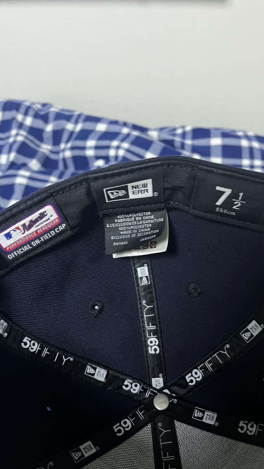 뉴에라 59FIFTY 뉴욕 양키스 캡 7 1/2 네이비 상품이미지3