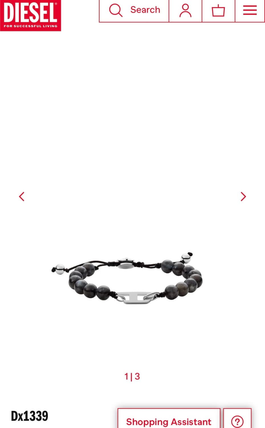 [구성품 포함 새상품] 디젤 팔찌 (Diesel Dx1339 Bracel 상품이미지4