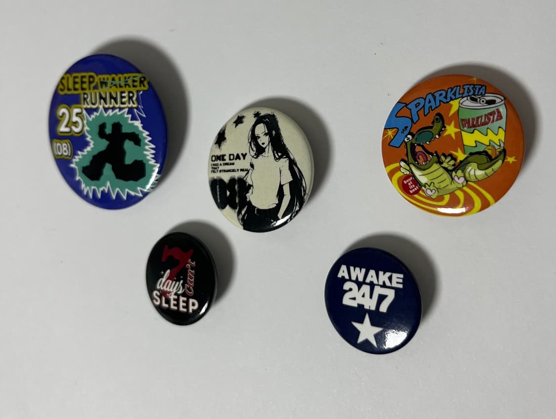 메인부스 핀 뱃지 Sleepwalker Pin Badge 상품이미지3