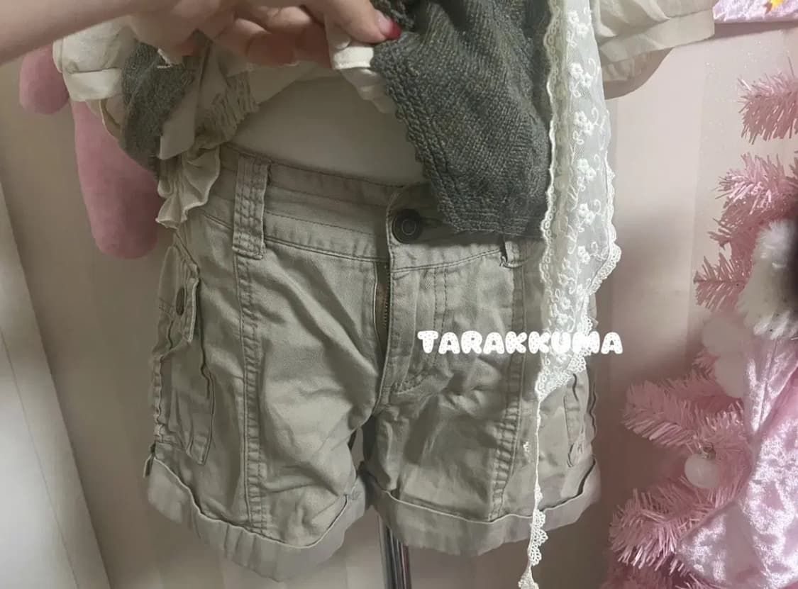 초코나무숲 빈티지모리코디 니혼진큐롯팬츠아오이유우모리걸 상품이미지3