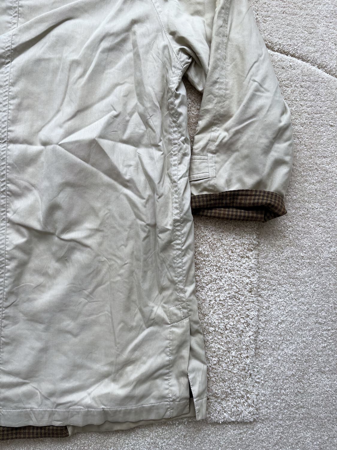 헨리코튼 체크 라이닝 필드 코트 (105) 상품이미지7