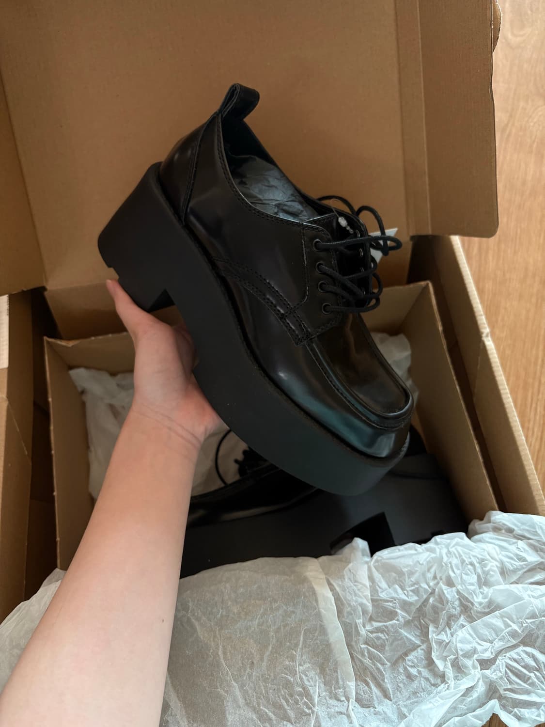 mango 망고 플랫폼 통굽 슈즈 상품이미지6