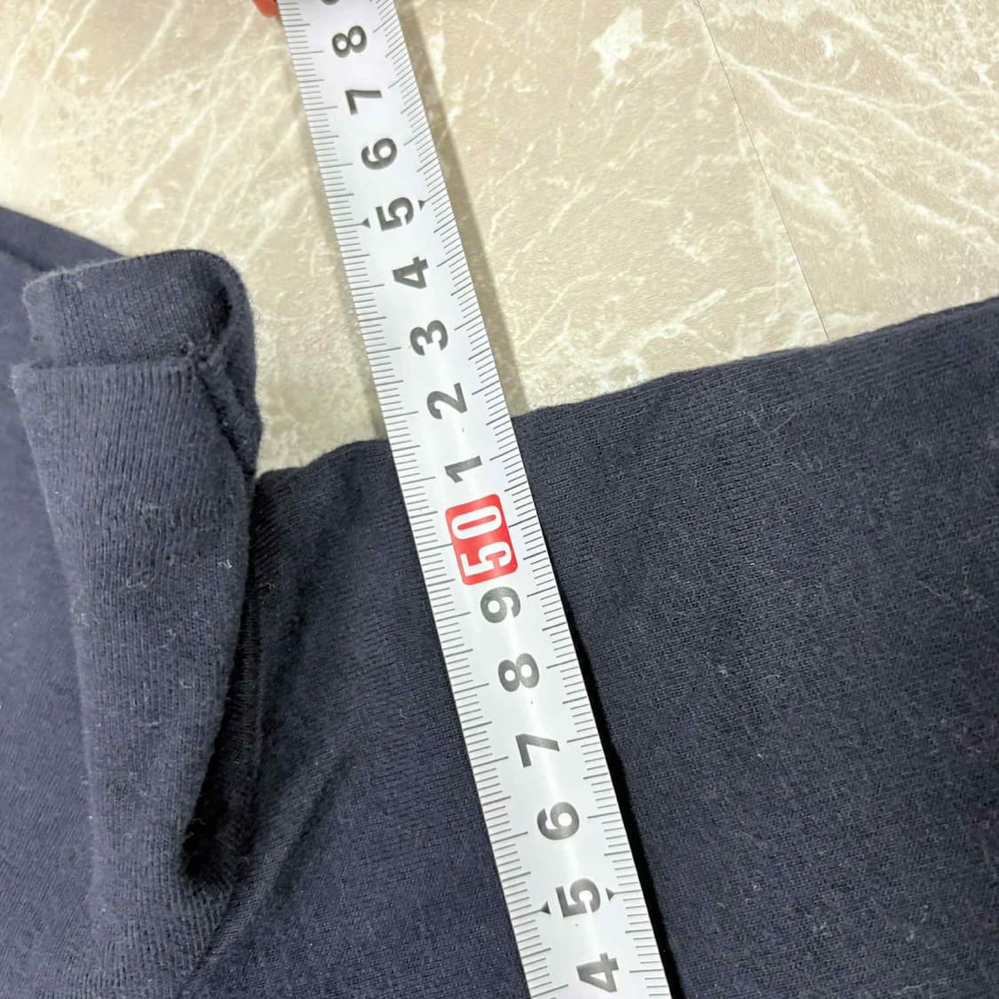 아베크롬비 y2k 네이비 올드스쿨 반팔 티셔츠(XL) 상품이미지6