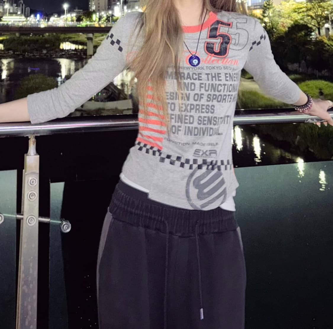 EXR y2k 롱슬리브 딱붙티 상품이미지3