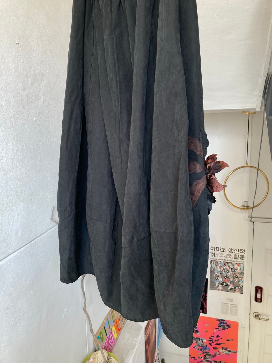 에스닉 플라워 롱 벌룬 스커트 상품이미지6