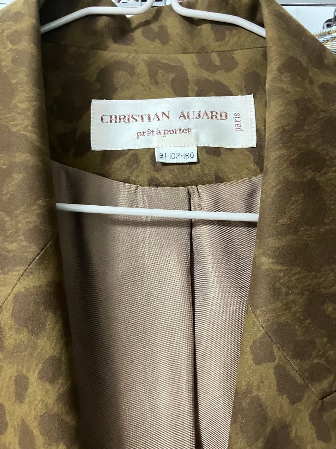 레오파드 블레이저 자켓 상품이미지3