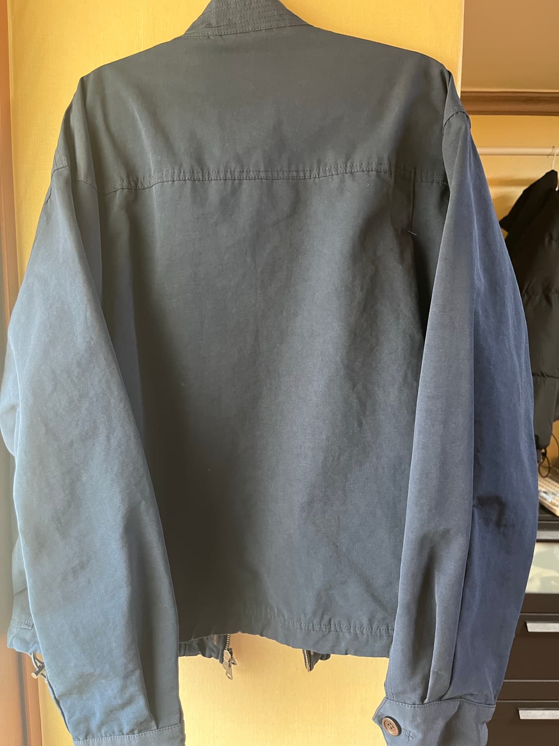 프리즘웍스 해링턴 자켓 네이비 상품이미지5