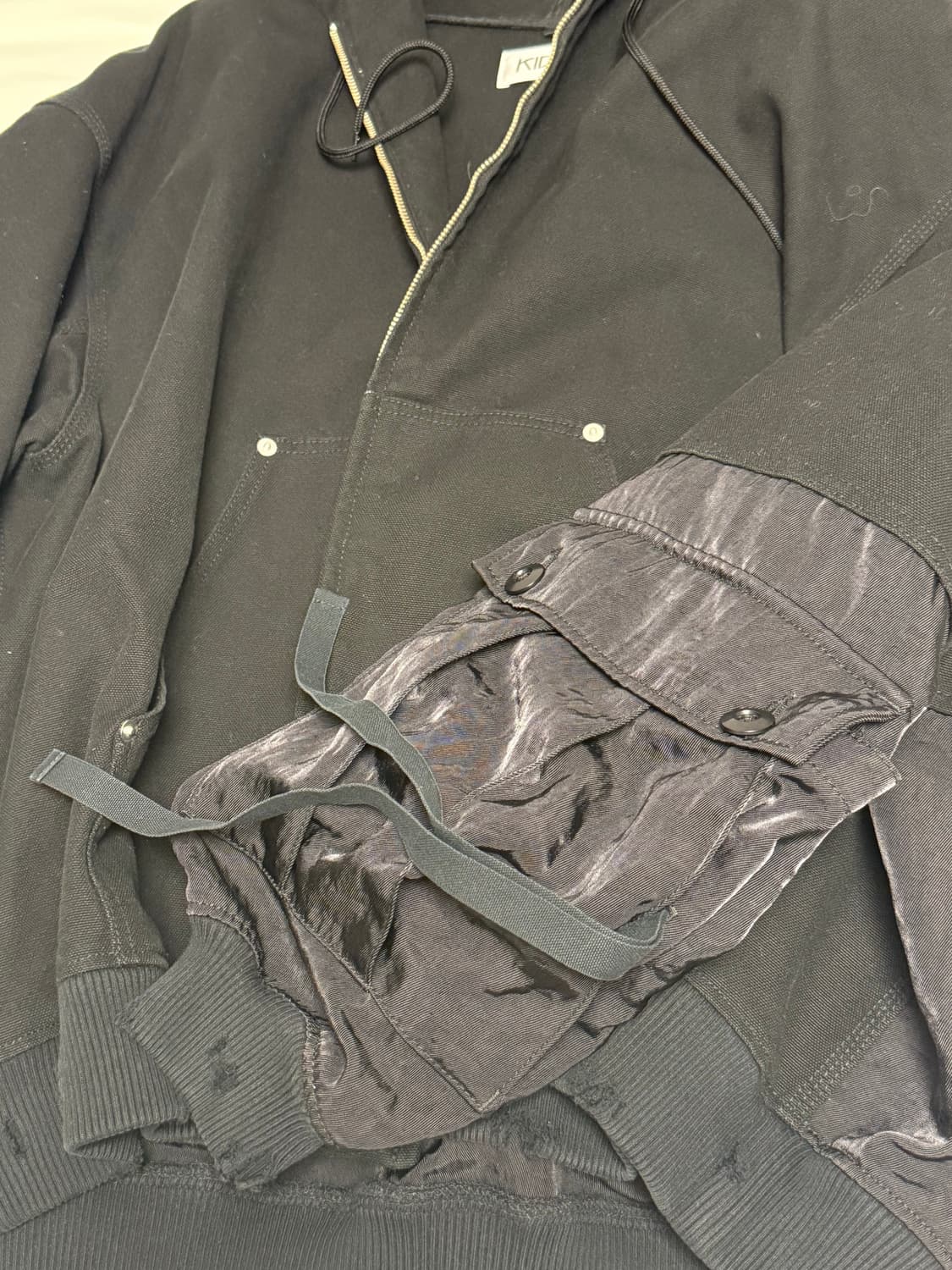 키딜 액티브 자켓 블랙 상품이미지5