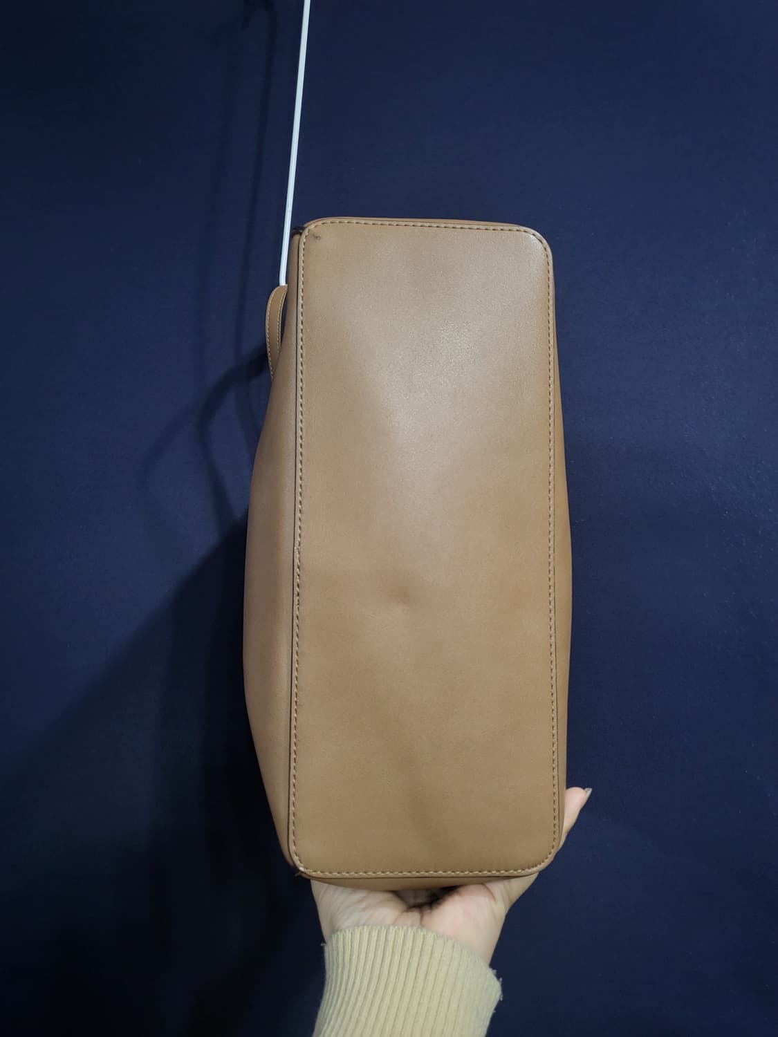 헤지스 로고 가죽 숄더백 상품이미지6