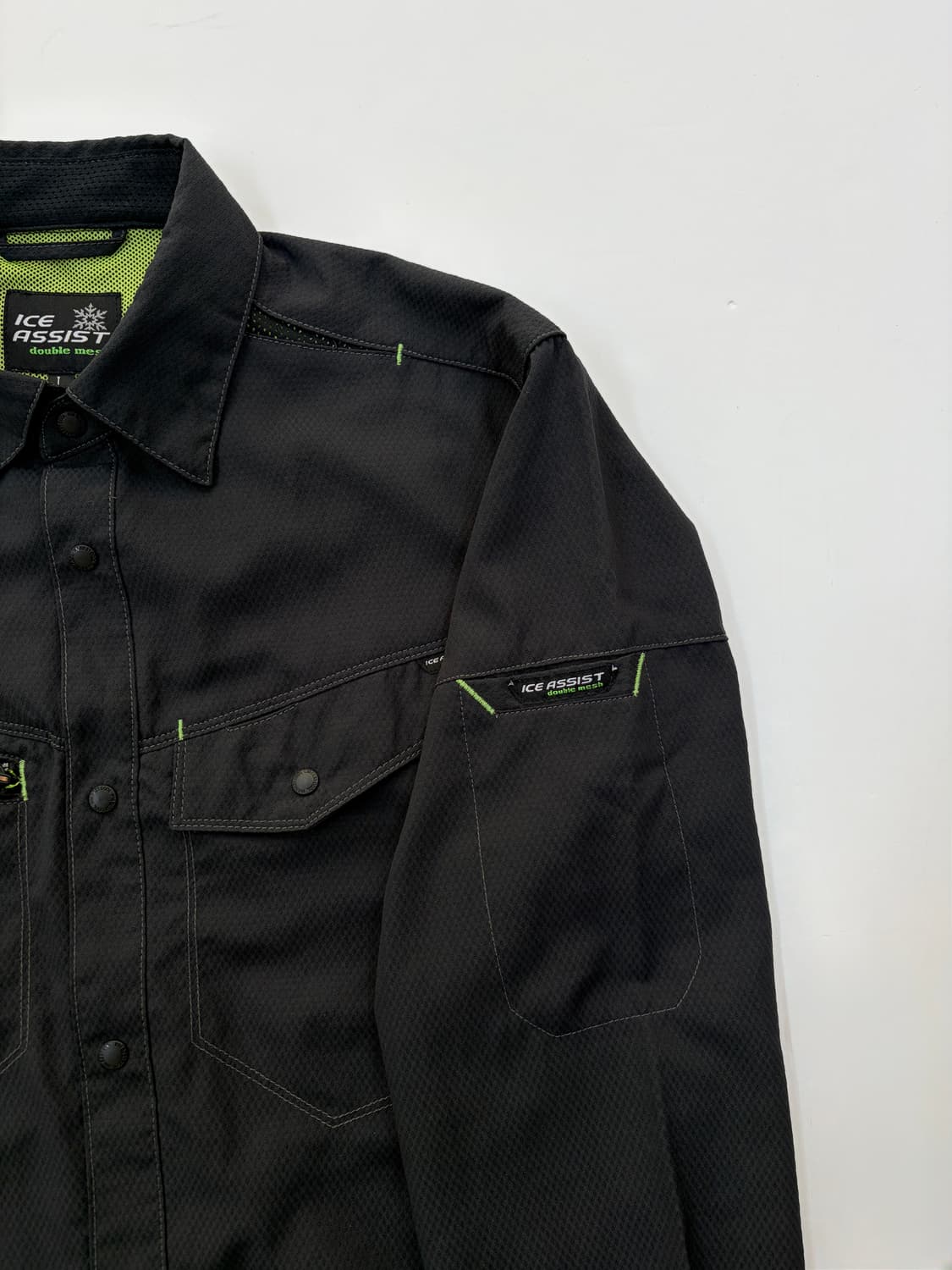 ICE ASSIST 더블 메쉬 유틸리티 셔츠 자켓 상품이미지5
