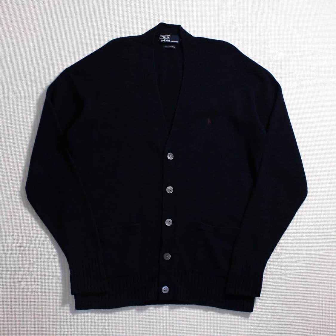 Polo 폴로 랄프로렌 블랙 니트 가디건 상품이미지1