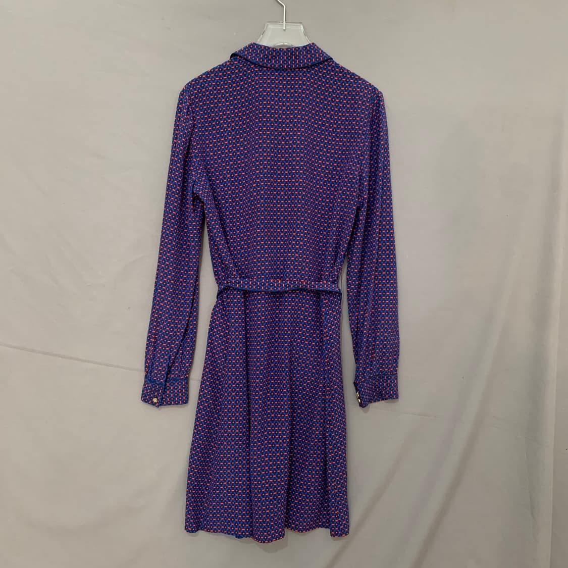 4 토리버치 실크 패턴 벨티드 미디 원피스 상품이미지3