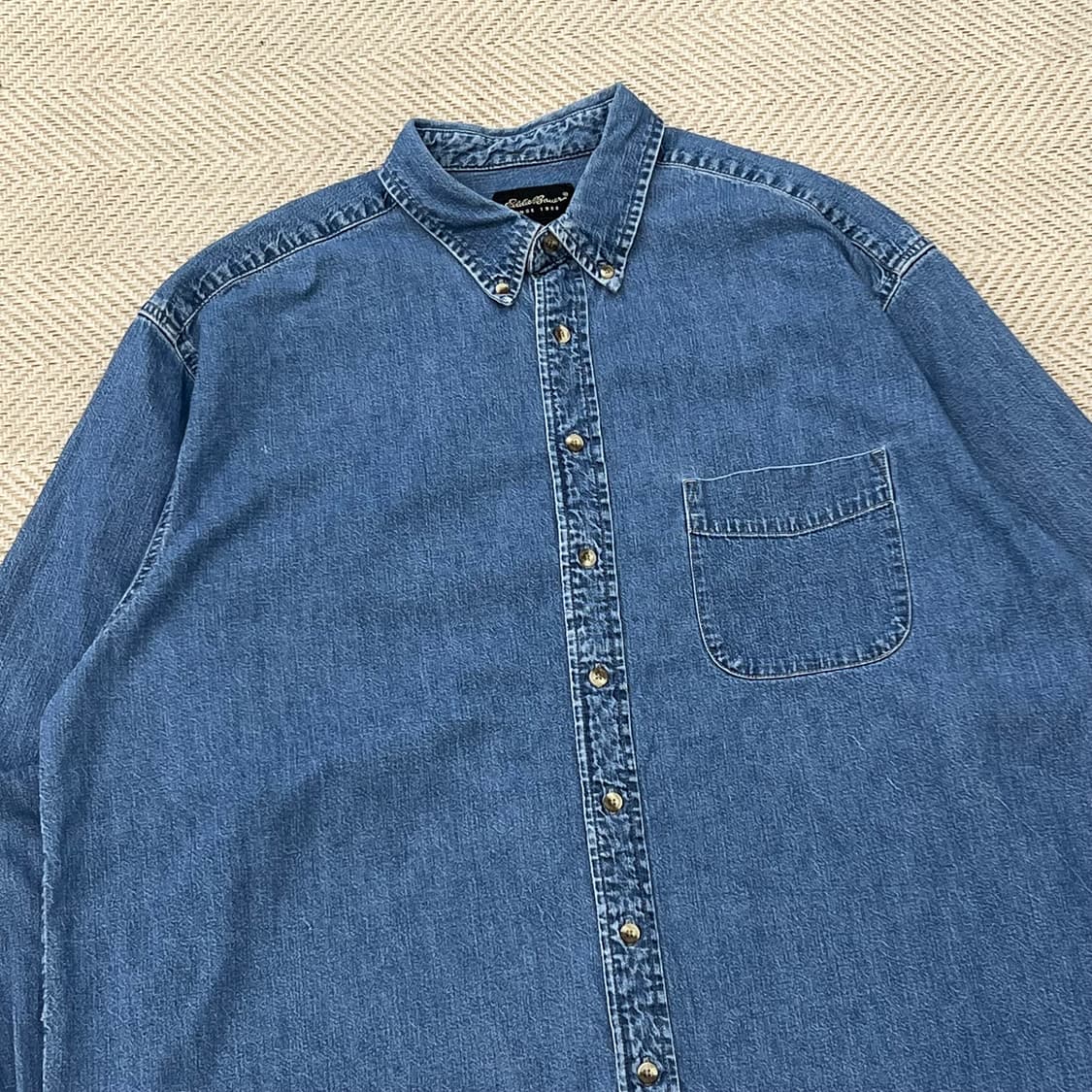 에디바우어 워크 데님셔츠 r3403 상품이미지3