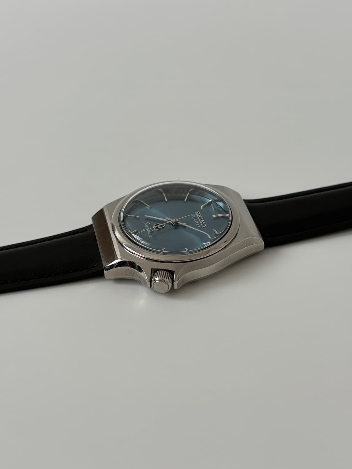1980s Silverwave Skyblue Dial Quartz 상품이미지6