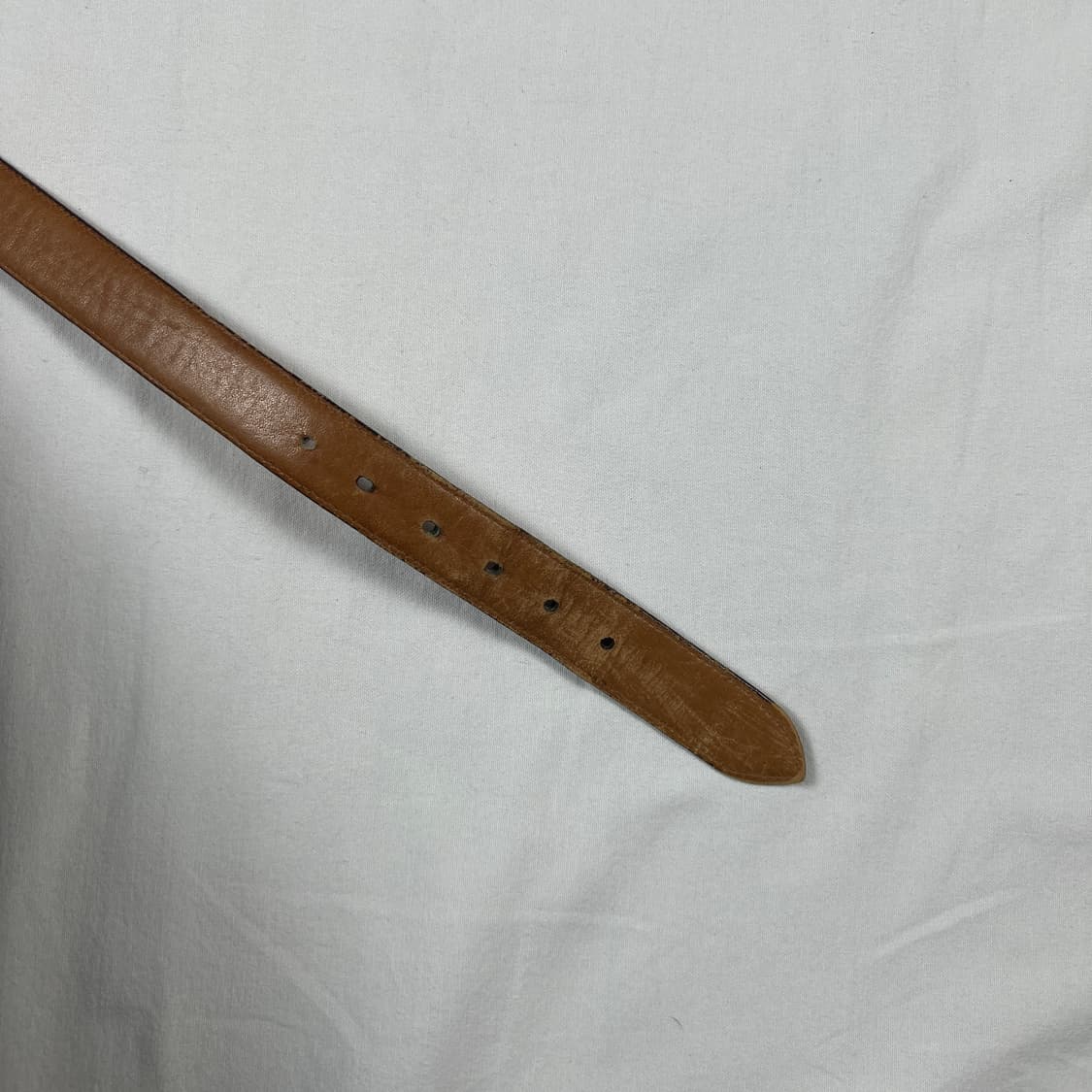 90‘s 폴로랄프로렌 크레스트 로고 가죽 벨트 상품이미지5