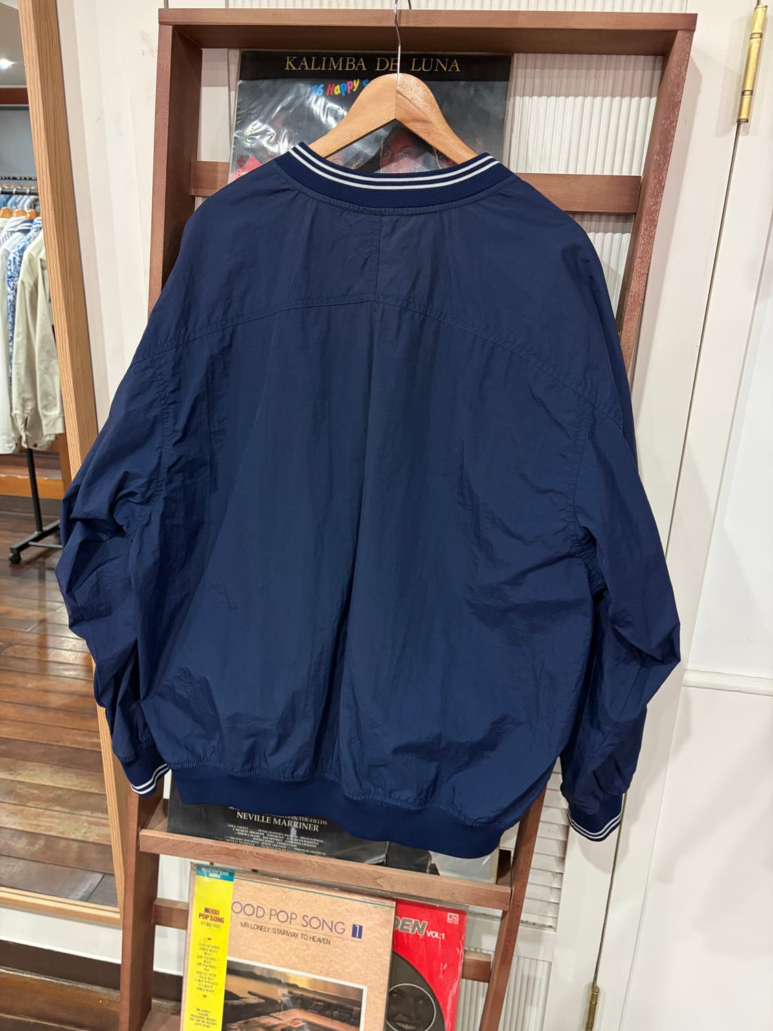 J40 90s 나이키 미들로고 풀오버 윈드브레이커 상품이미지5