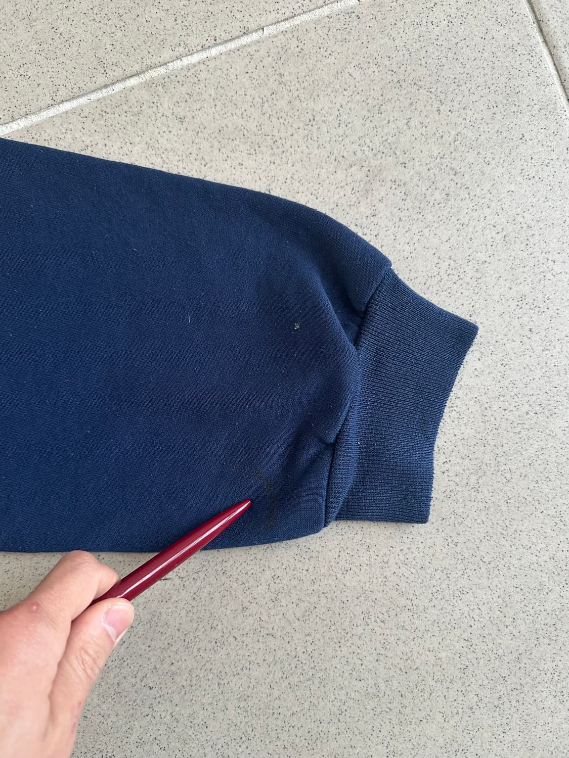 00s 빈티지 러셀 후드집업 네이비 L 상품이미지8