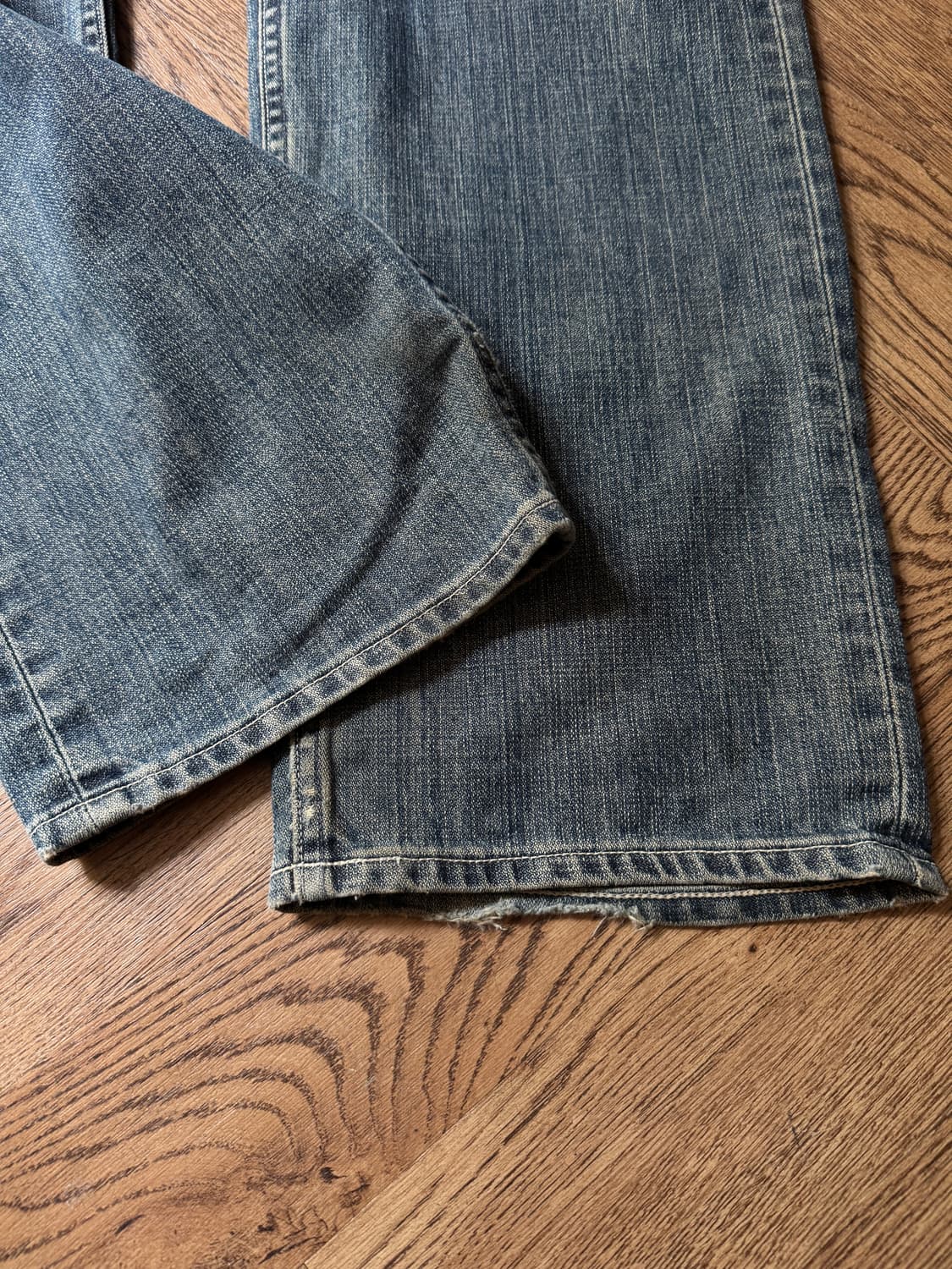 [33]00's 리바이스 재팬 503 빈티지 페이딩 스트레이트 데님 팬츠 상품이미지5