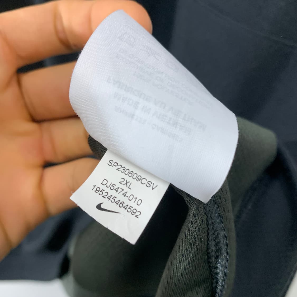 나이키 x 말본 드라이핏 반집업 오버사이즈 상품이미지4