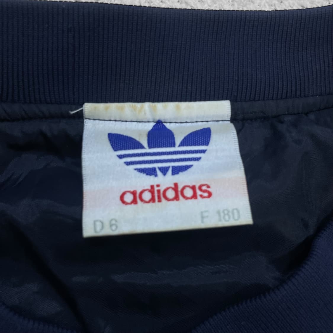 아디다스 USA 빅 트레포일 로고 웜업 네이비 상품이미지3