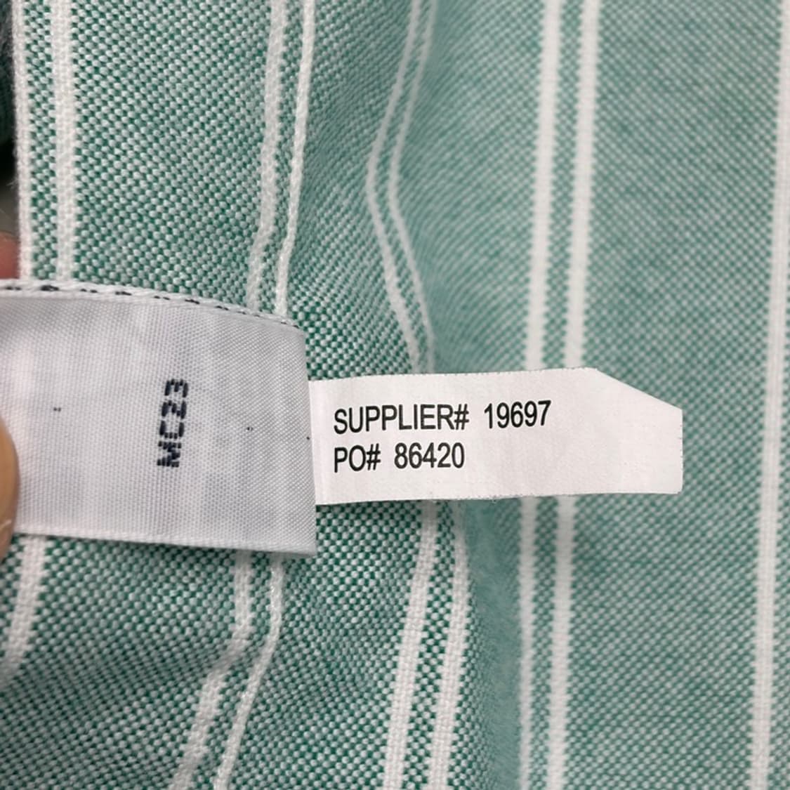 POLO 클래식핏 스트라이프 옥스퍼드 셔츠 16 1/2 상품이미지6