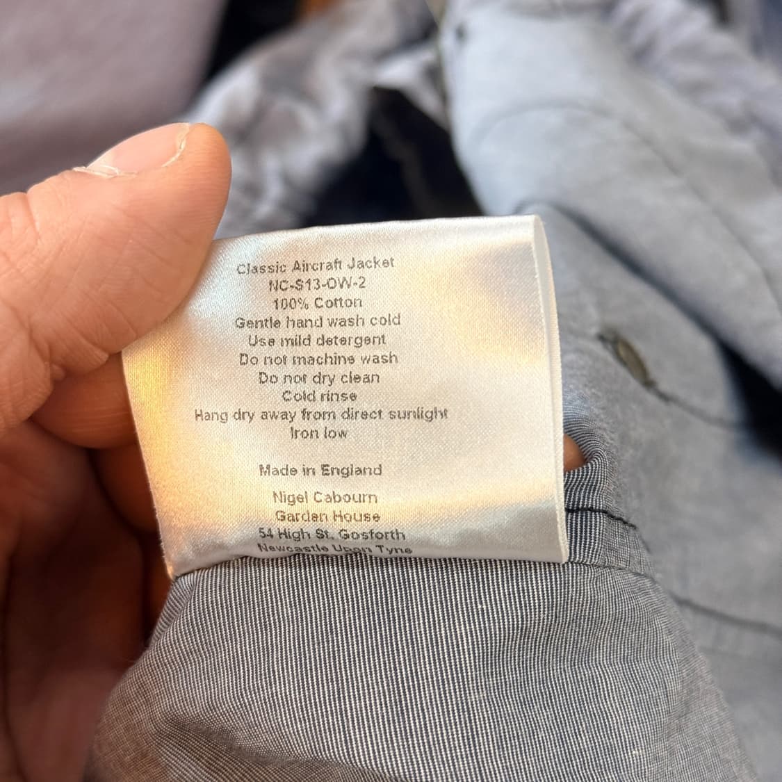 13SS 나이젤카본 에어크래프트 자켓 46 상품이미지8
