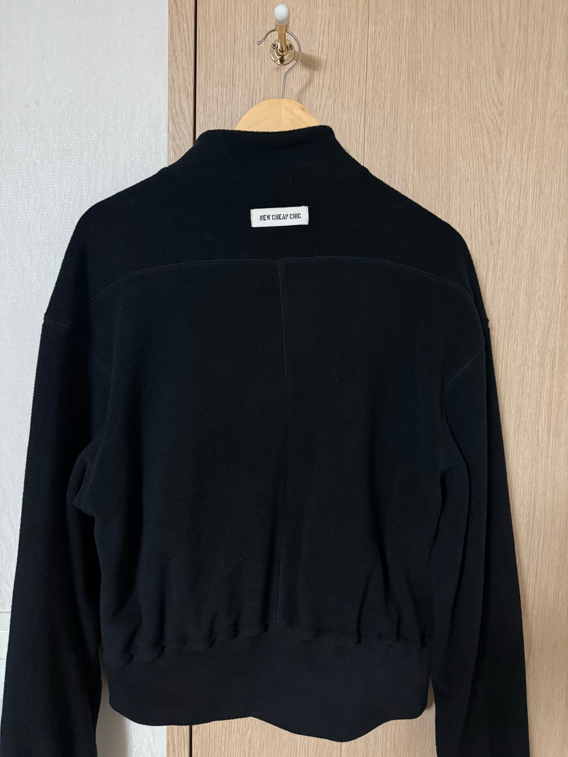 뉴치프시크디피 사선 플리스 상품이미지2