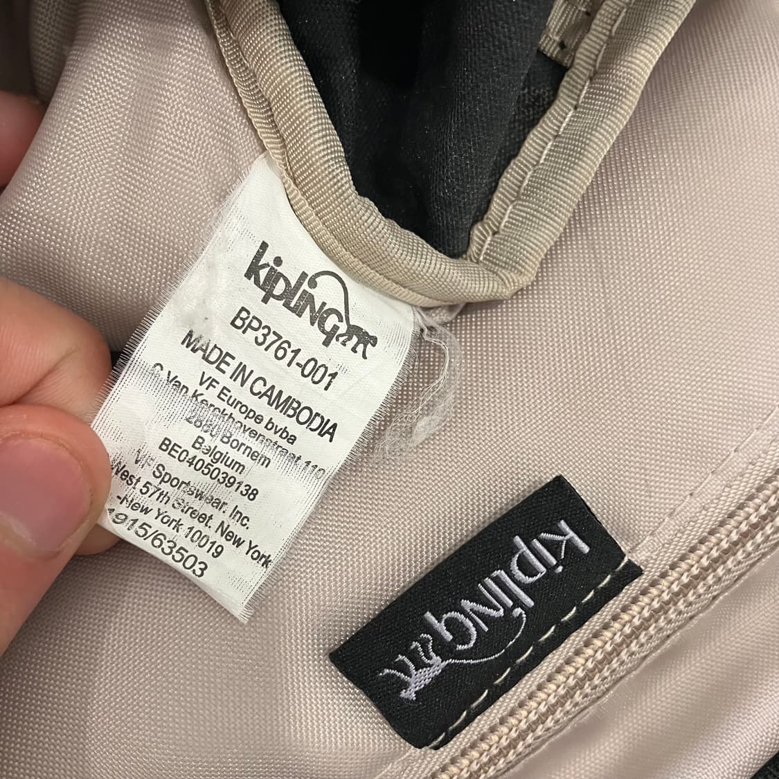 17 키플링 백팩 블랙 상품이미지4