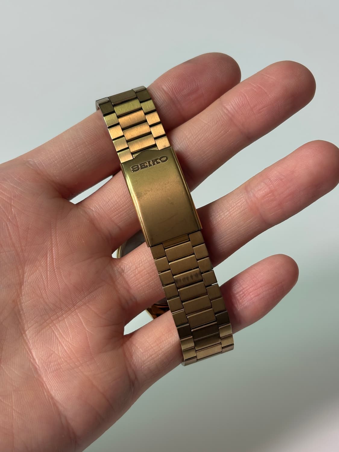 1980s Chronos Gold Quartz 상품이미지6