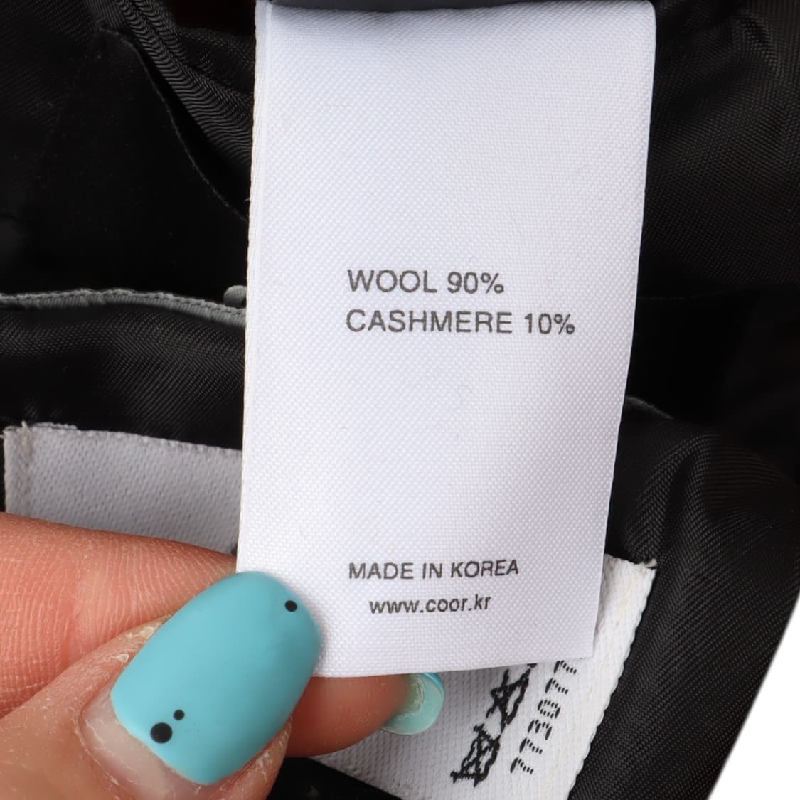 Coor 쿠어 브라운 울 캐시미어 더블 코트 상품이미지9