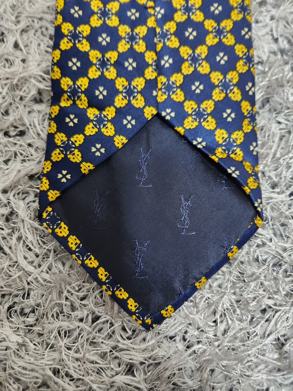 입생로랑YvesSaintLaurent  패턴 넥타이 Free - N4 상품이미지7