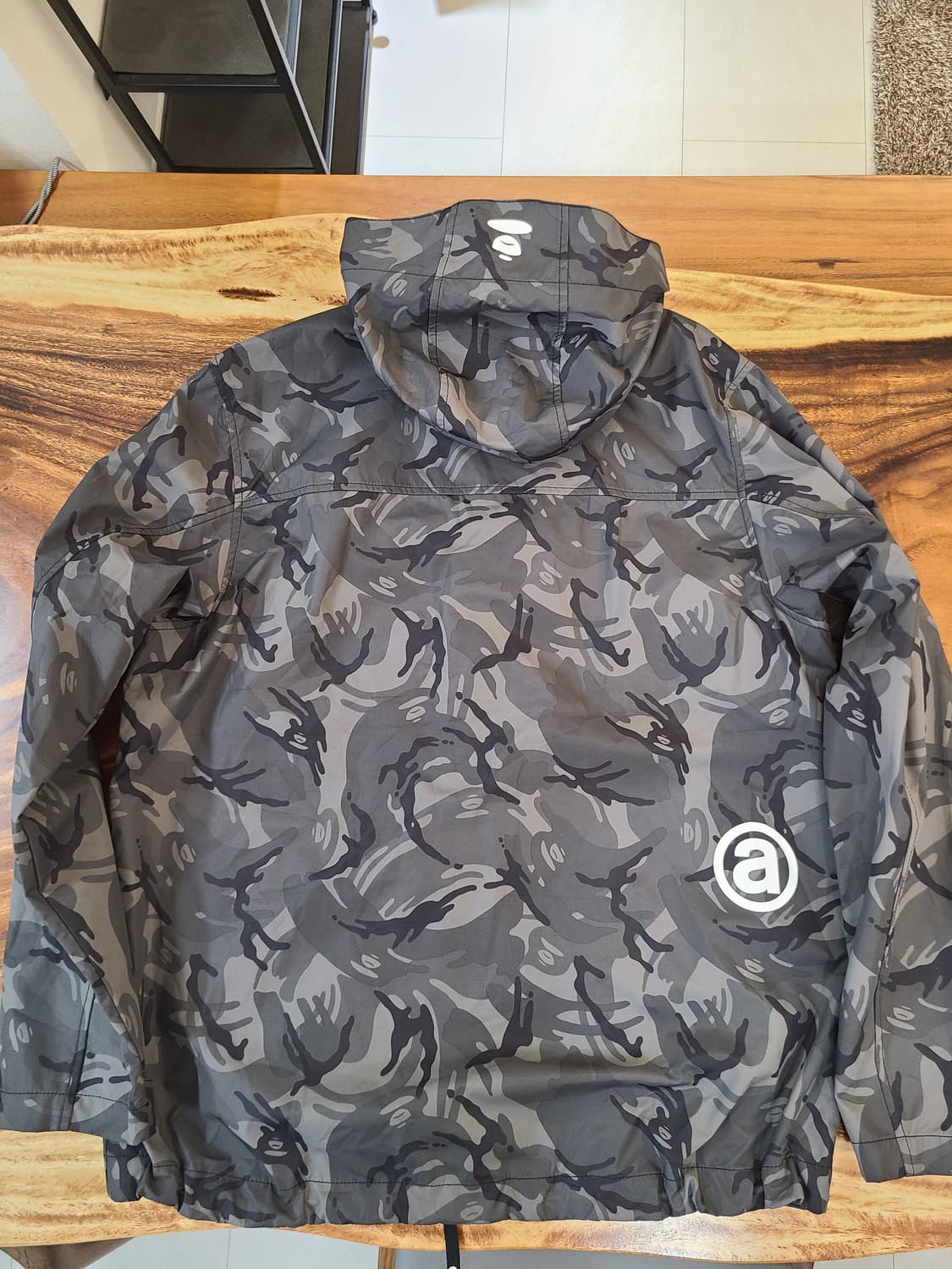 [XL] 베이프 AAPE 바이 에이프 카모 바람막이 상품이미지4