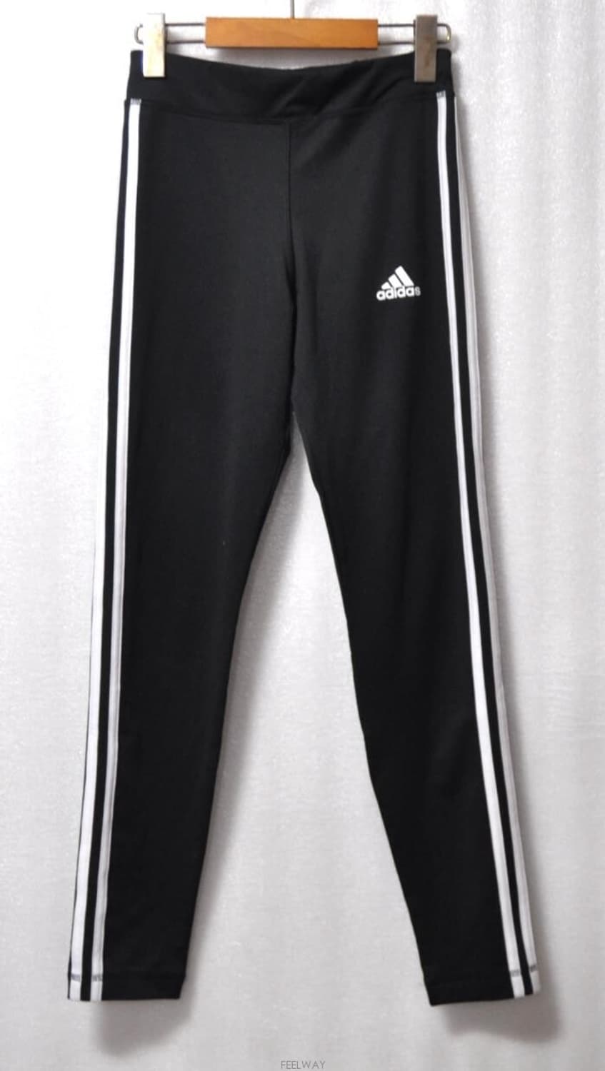 아디다스주니어/여성삼선타이즈레깅스팬츠(허리25) 상품이미지1