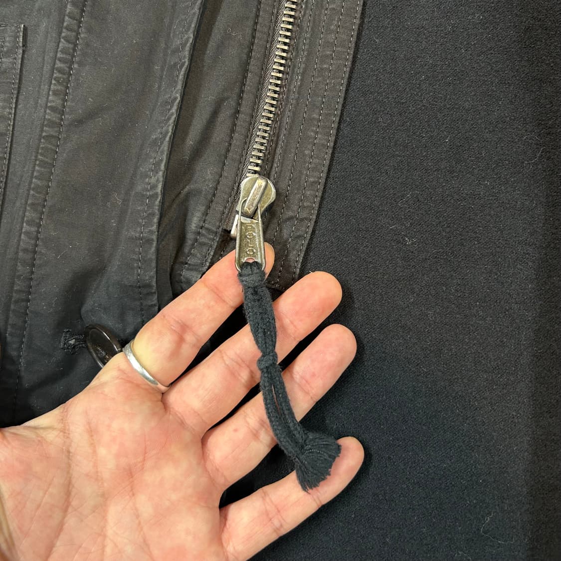 XL) 폴로 랄프로렌 M-47 장진호 파카 블랙 상품이미지4