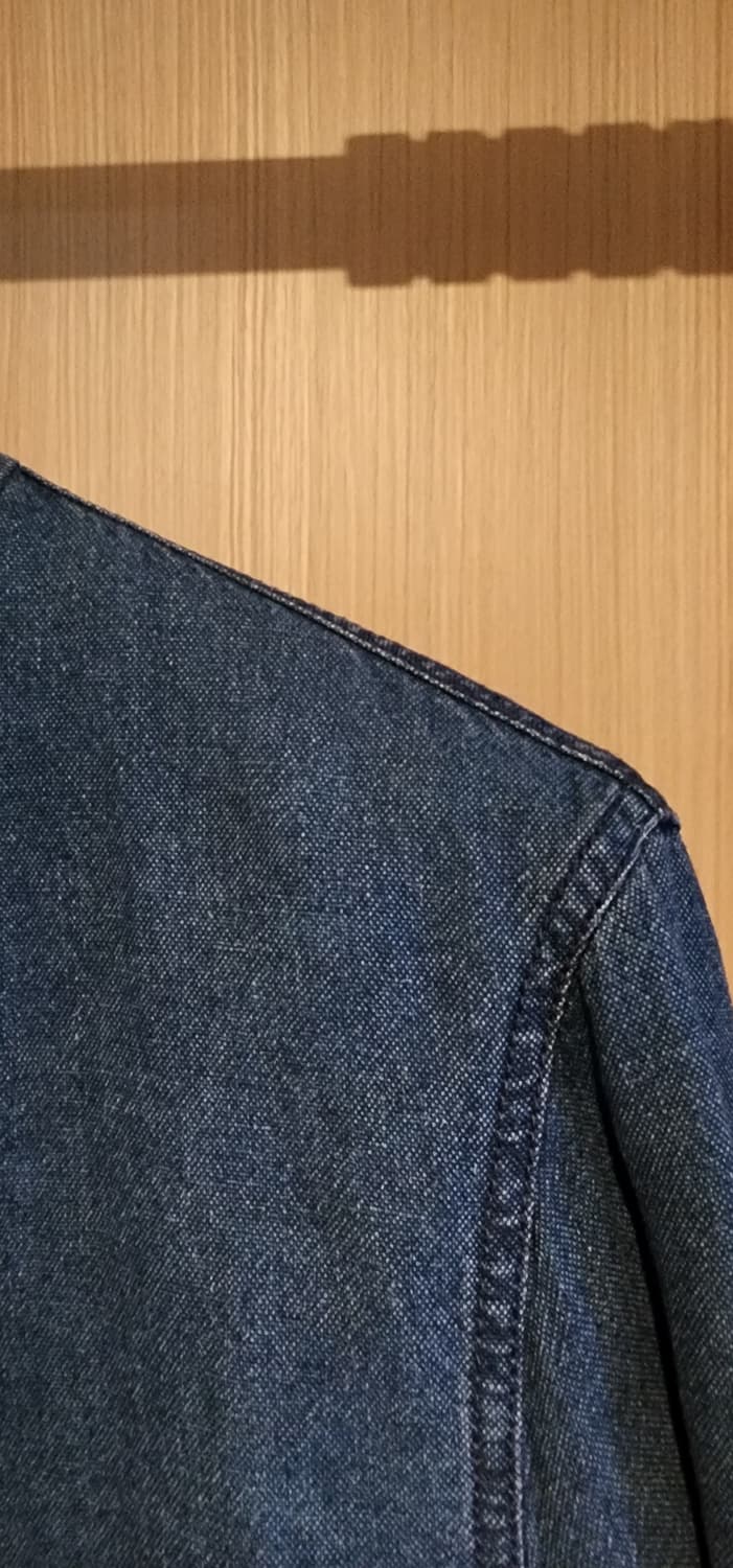 (새상품)자라 데님 롱자켓 XL 상품이미지3