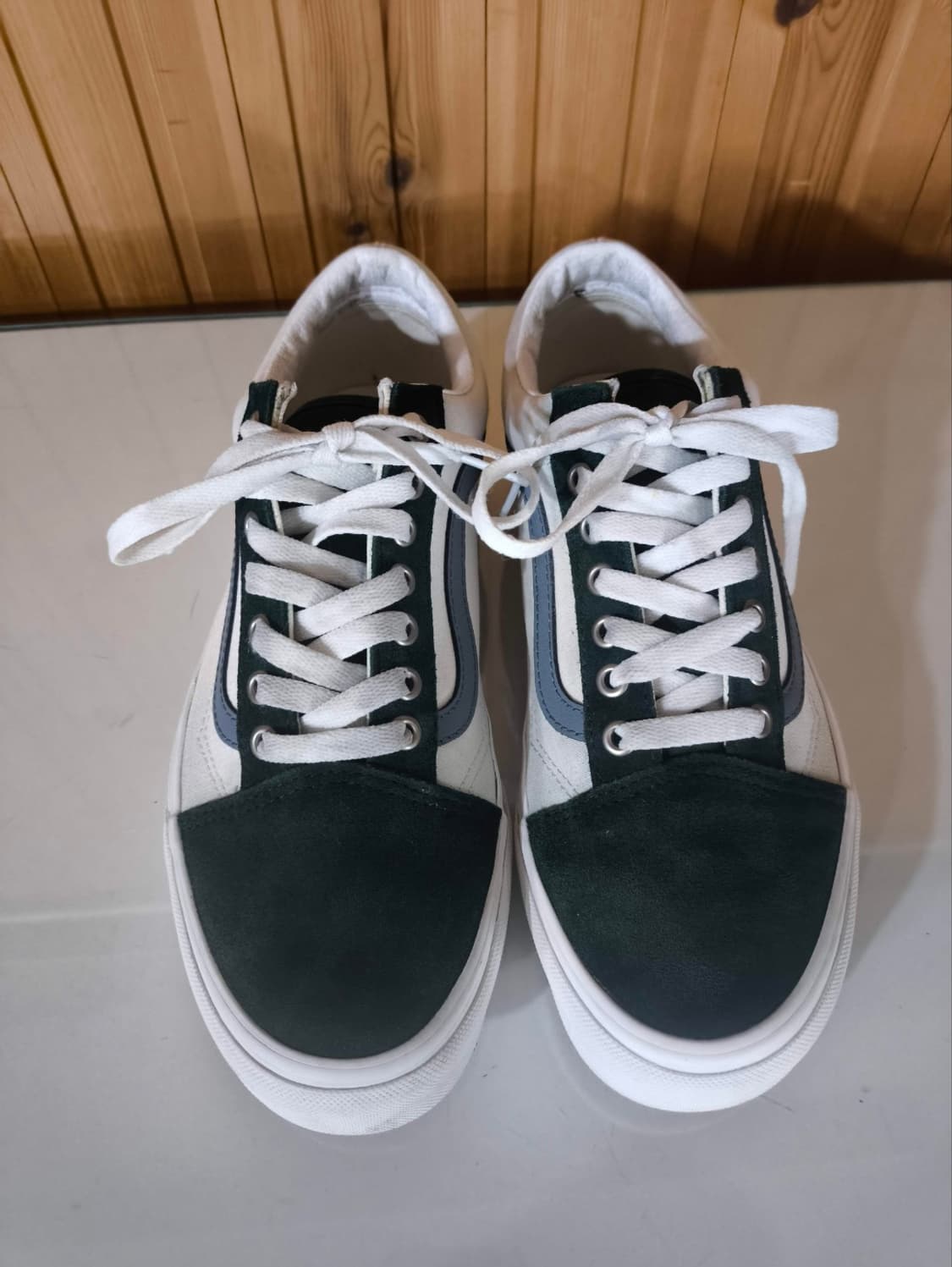 270mm 반스 올드스쿨 레더 그린  상품이미지4