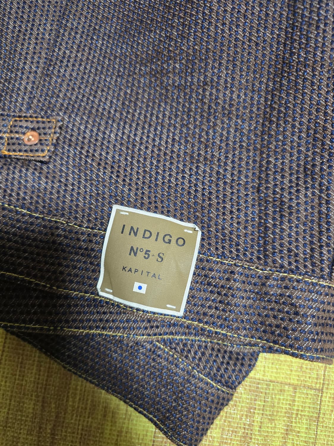 캐피탈 센츄리 데님 1세대 자켓 N5S 브라운 상품이미지3