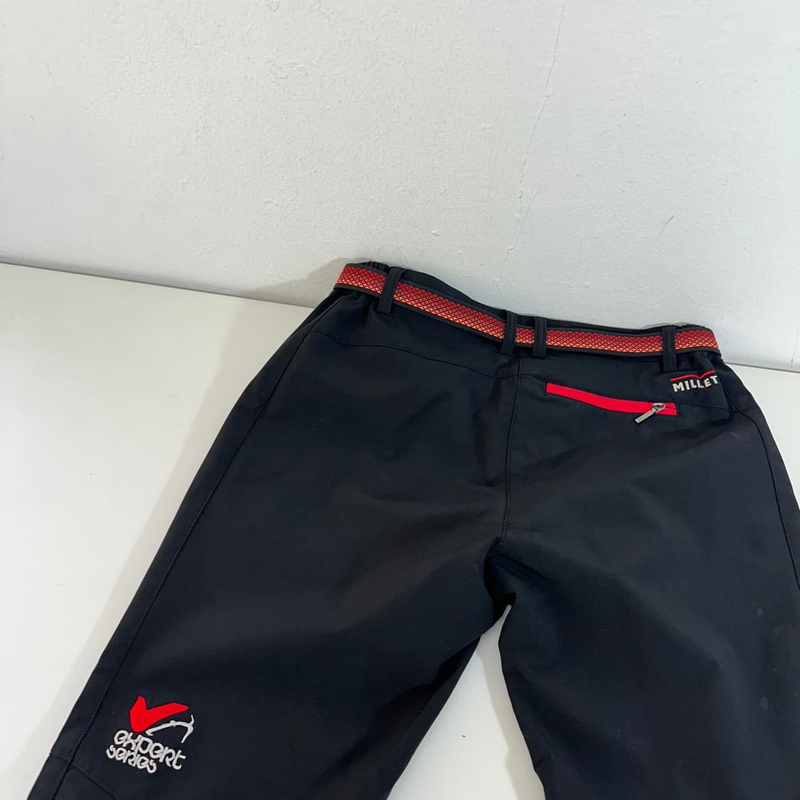 우먼M 밀레 블랙 나일론 등산팬츠 상품이미지5