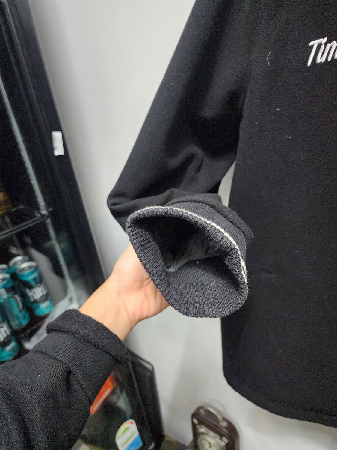 팀버랜드 블랙 코치 자켓 XXL 상품이미지3