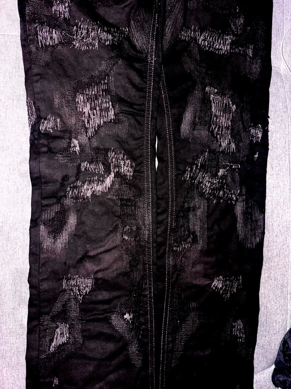 엔드리스 데님 블랙아웃 왁스코팅 커스텀 상품이미지4