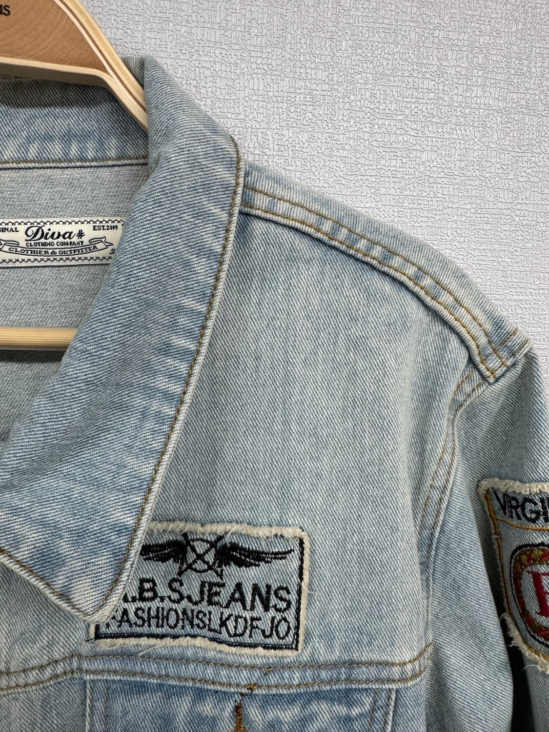 Diva 데님 자켓 상품이미지2